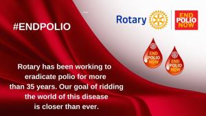We are joining clubs around the world in hosting an event to support World Polio day (24th October 2025) to raise awareness about the disease, and the work that Rotary undertakes to help eradicate it.