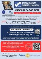 Rotary supports Torbay Prostate Support Association