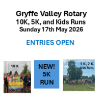 Gryffe Valley Rotary 10K, 5K and Kids Runs 2026
