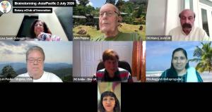 screen shot of attendees