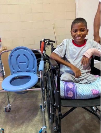 Joyler suffered injuries of such severity that a bilateral lower-limb amputation became the only viable medical intervention to save his life