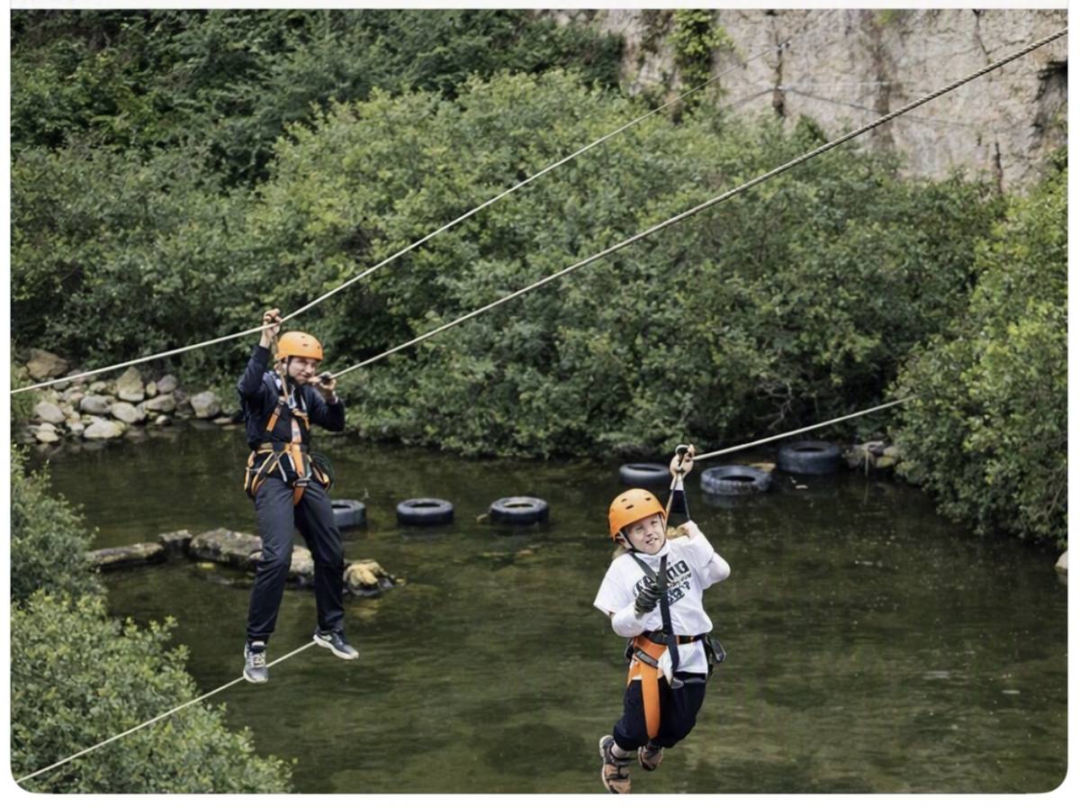 Coasteering group