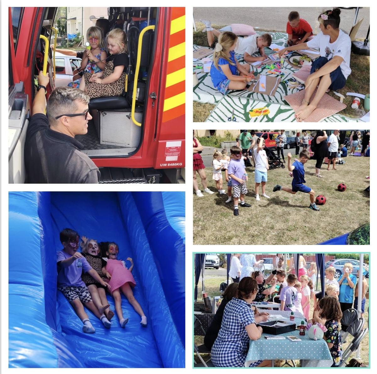 Children enjoying Treneere Team Spirit Fun Day