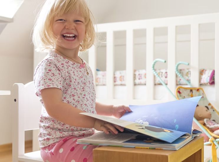 The joy of book reading