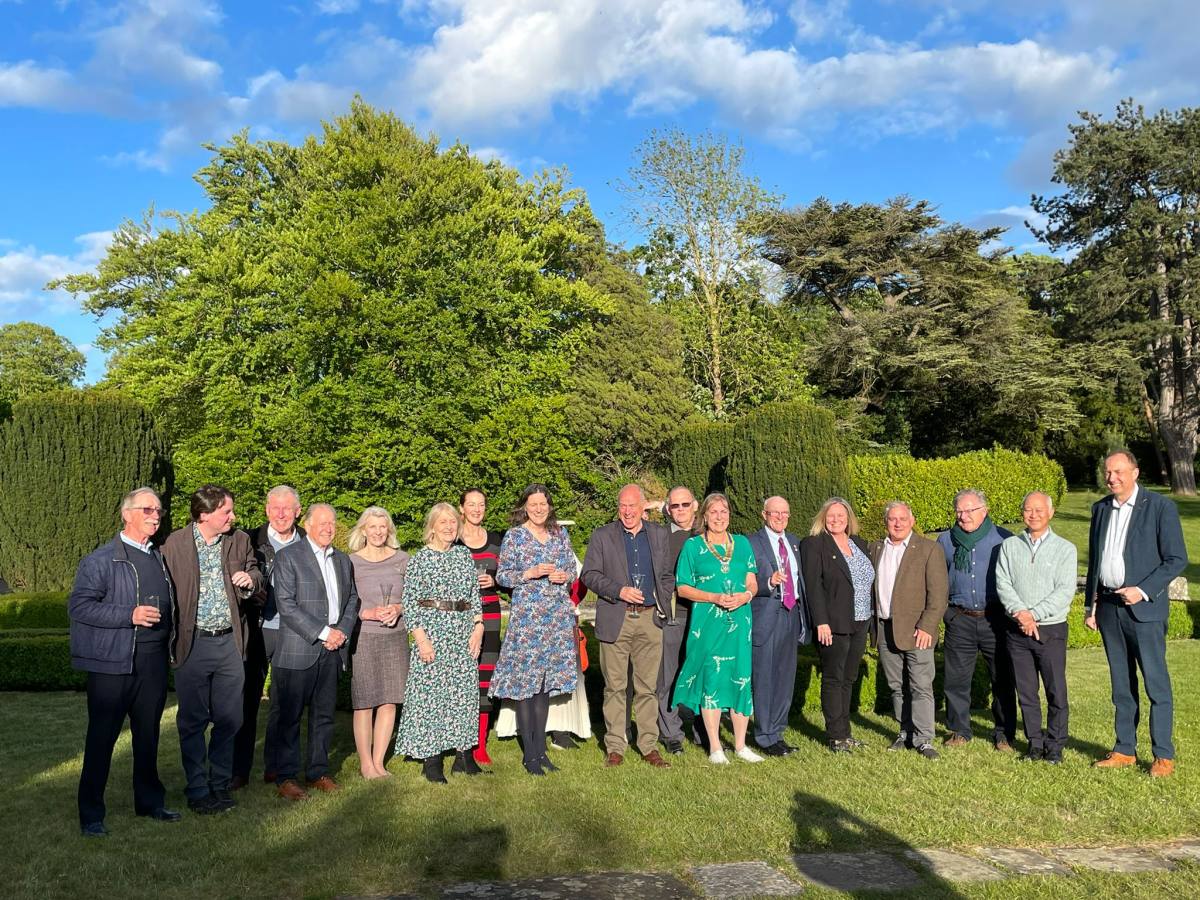 Stamford St Martin's Rotary Club Members 2026, enjoying Charter Night at Tolethorpe Hall.
