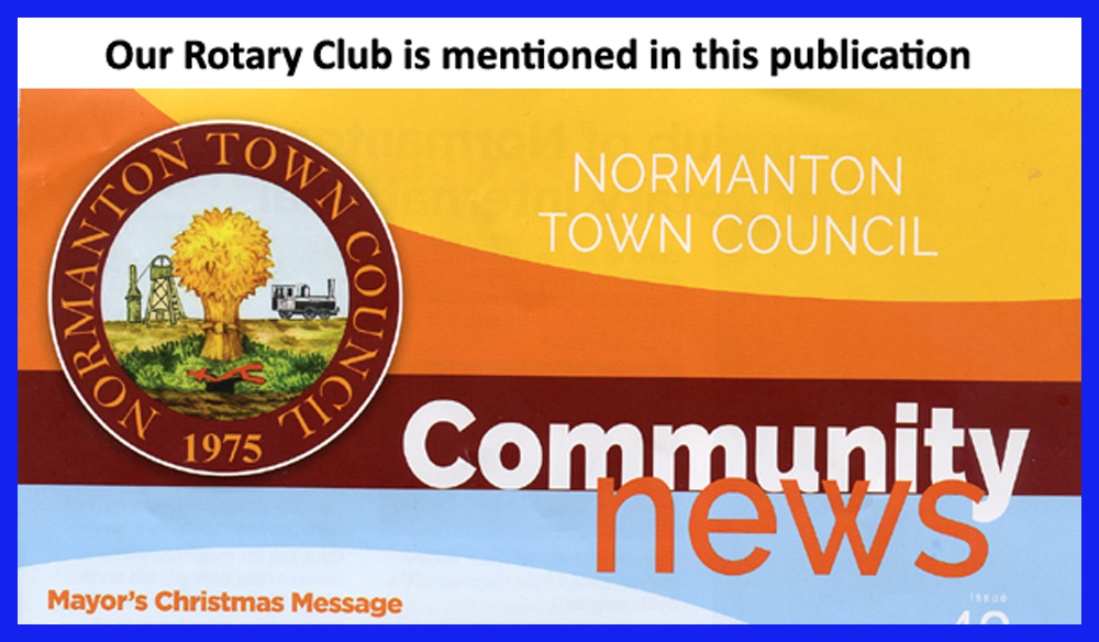 Rotary Club of Normanton - welcome.