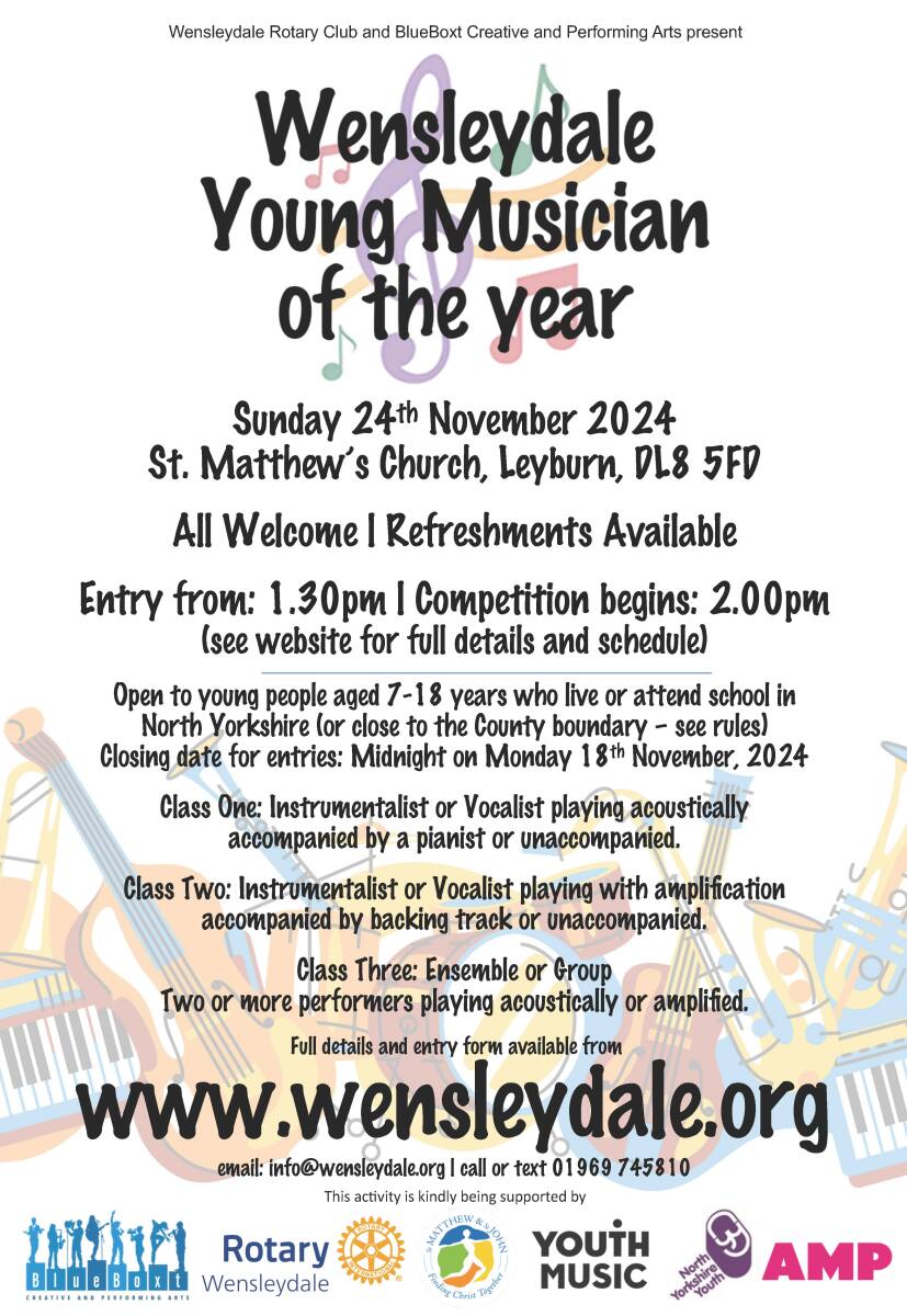 Wensleydale Young Musician