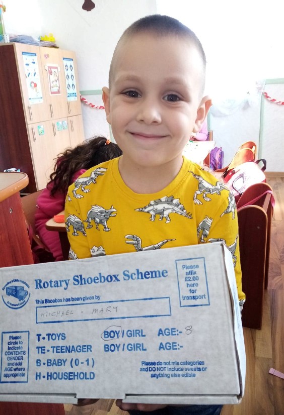 Romania Alpha December 2020 – Rotary Shoebox Scheme